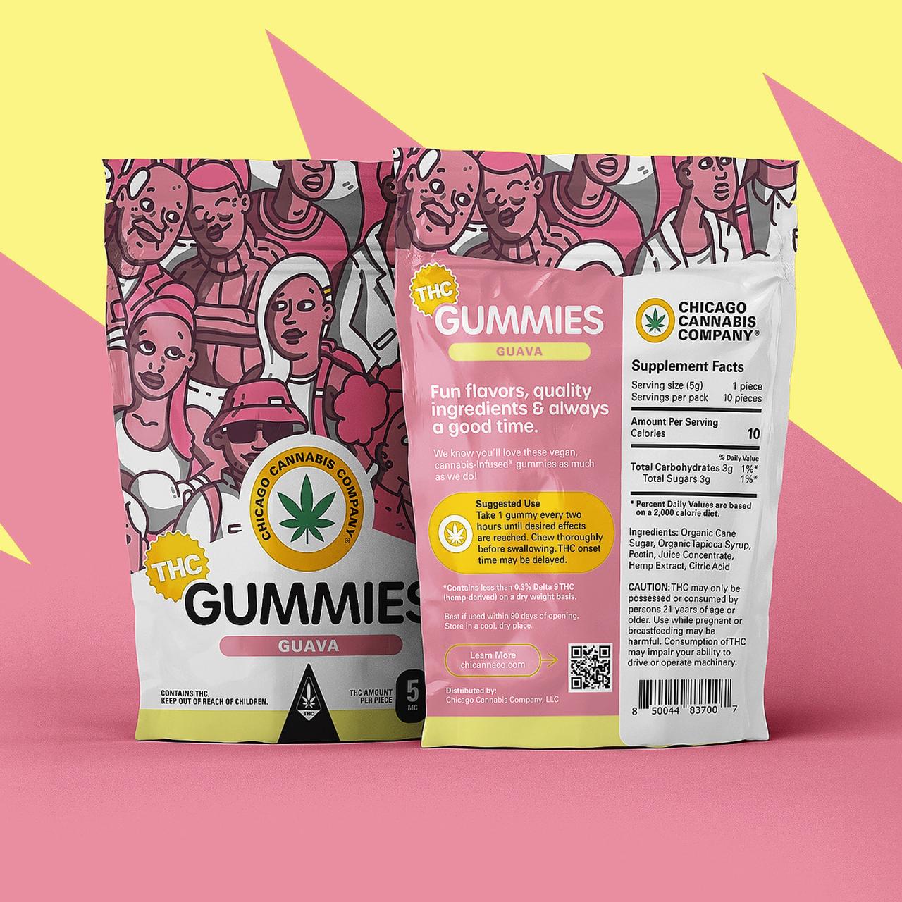 5mg thc gummy nutrition facts